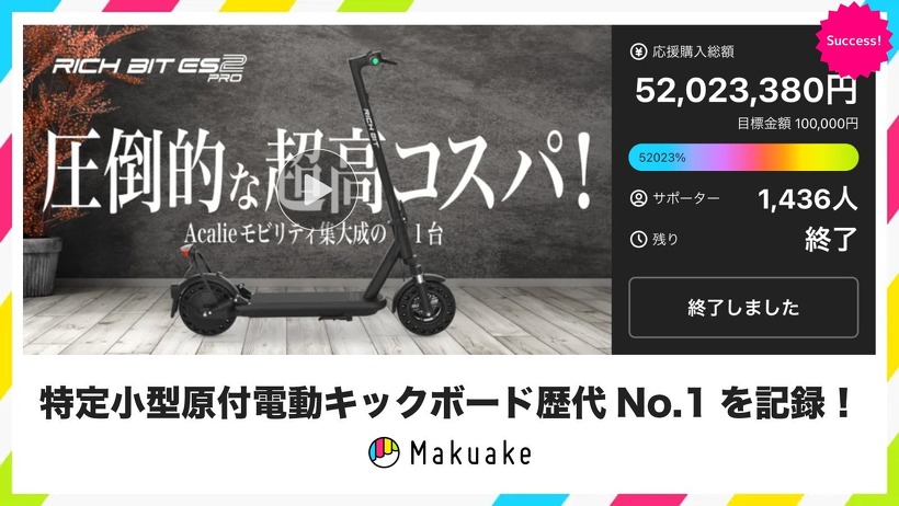 圧倒的な超高コスパ！RICHBIT ES2PRO